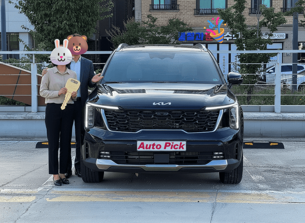 기아 쏘렌토 하이브리드 출고 사진